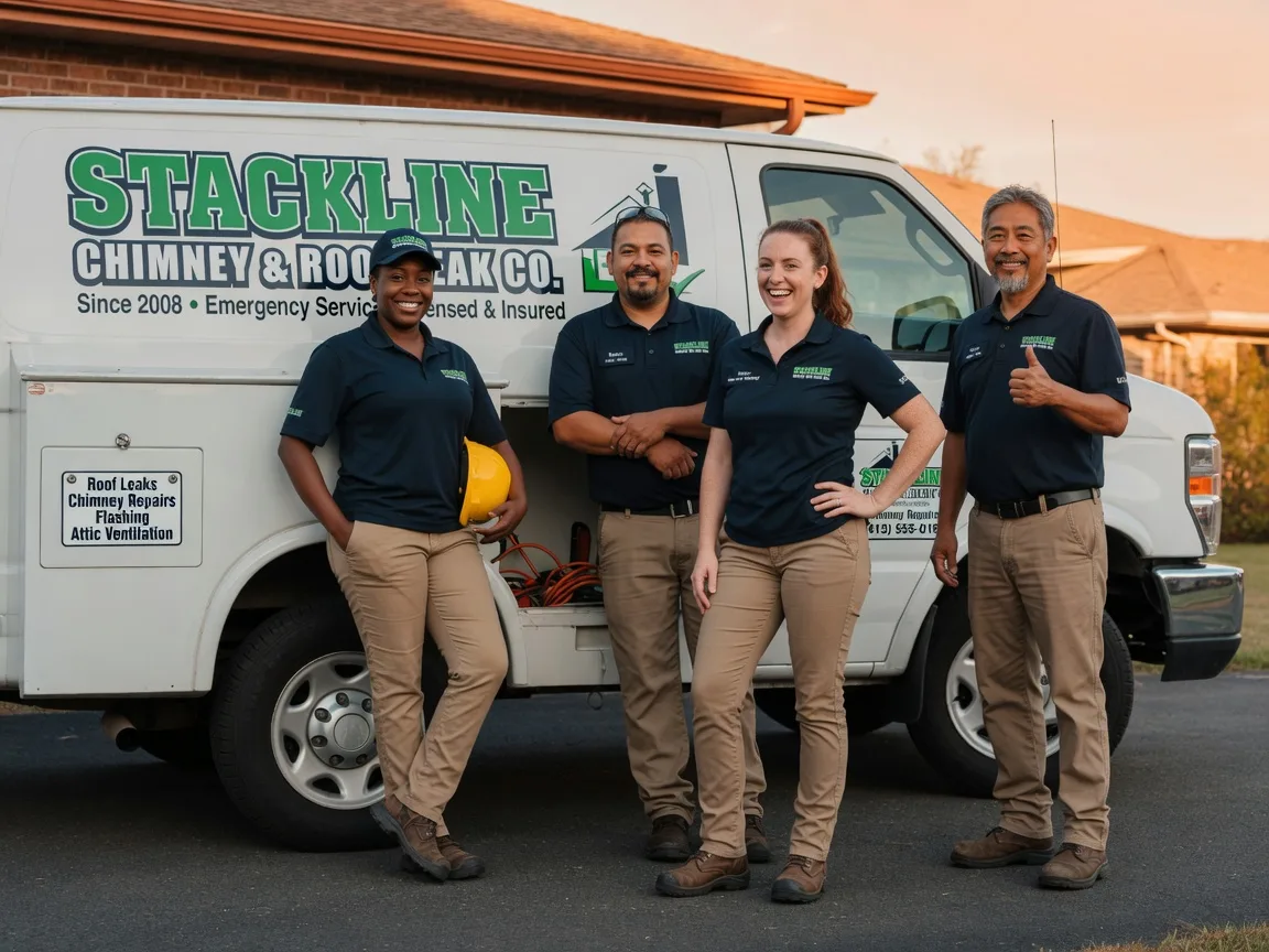Chimney flashing repair company in Indian Trail, NC